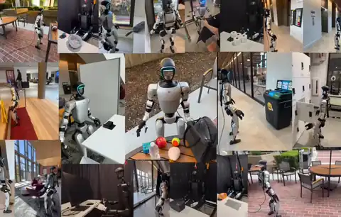 Humanoid Everyday: a humanoid robot doing everyday tasks in many scenes